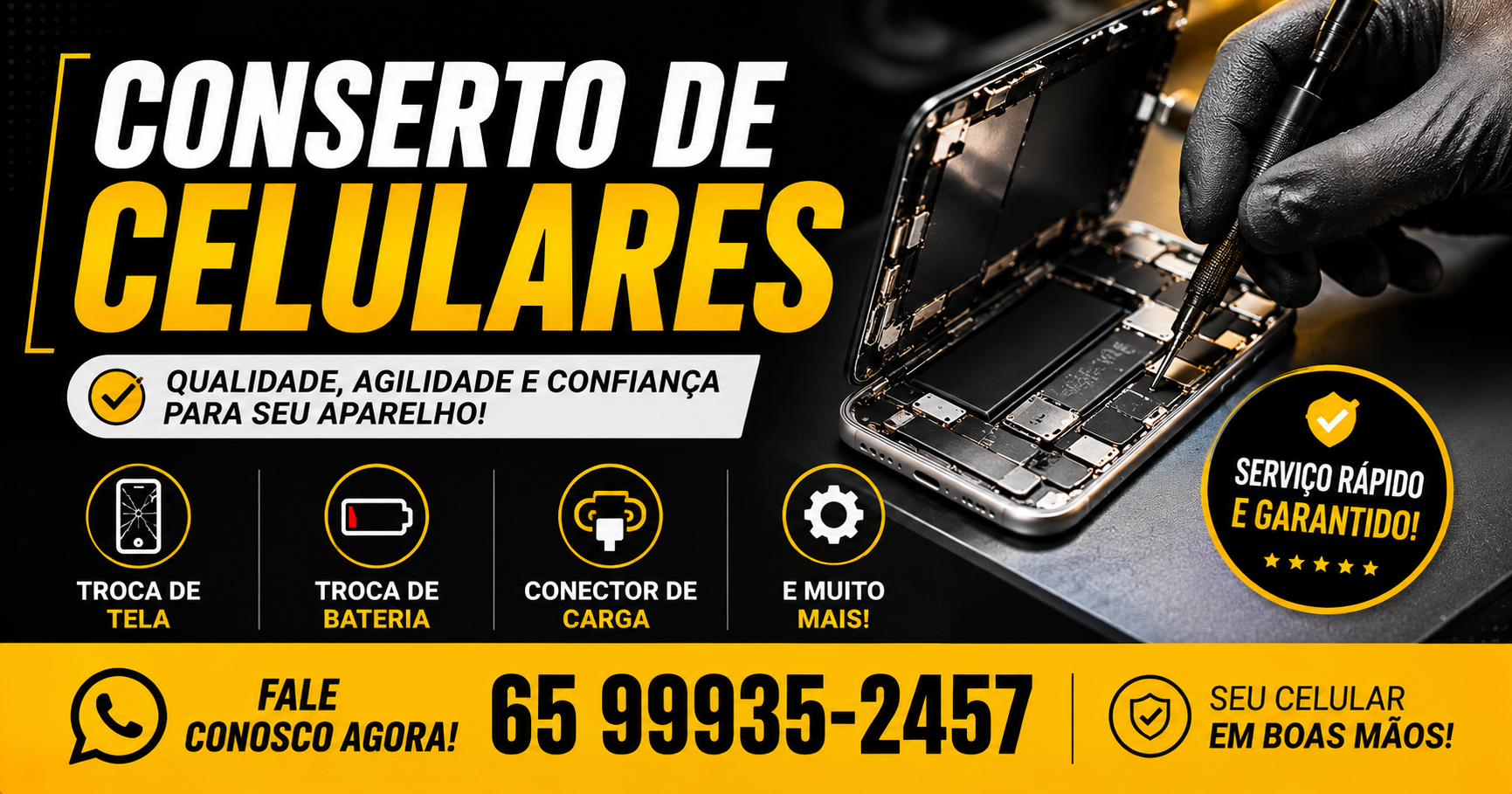 Conserto de celular